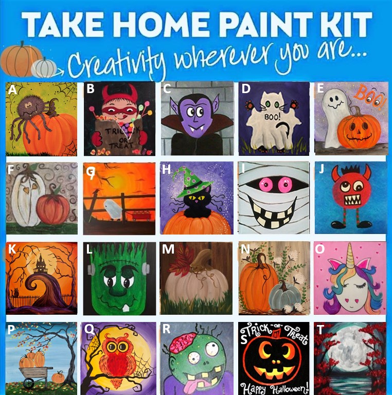 Halloween Self Guided Take Home Kits